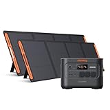 Jackery E3000 V2 3072Wh Powerstation mit 2&times;200W Solarpanel, 3600W Dauerleistung, 7200W Spitze, LiFePO4 Akku, 2x USB-C PD100W, Notstromgenerator f&uuml;r Zuhause, Camping & Wohnmobil