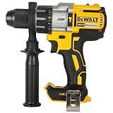 Dewalt 18 Volt 3-Gang Akku-Schlagbohrschrauber DCD996NT (3-Gang Vollmetallgetriebe, Sicherheitselektronik, elektronische Drehzahlregulierung, 11-stufiges Drehmoment, ohne Akku und Ladegerät)